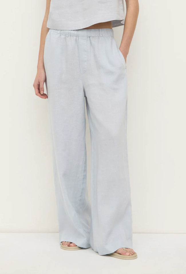 Everyday Linen Pant - Cloud-ASSEMBLY LABEL-P&amp;K The General Store