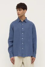 Load image into Gallery viewer, Everyday LS Linen Shirt - Ocean-ASSEMBLY LABEL-P&amp;K The General Store
