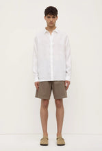 Load image into Gallery viewer, Everyday LS Linen Shirt - White-ASSEMBLY LABEL-P&amp;K The General Store
