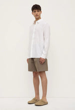 Load image into Gallery viewer, Everyday LS Linen Shirt - White-ASSEMBLY LABEL-P&amp;K The General Store
