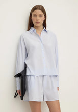 Load image into Gallery viewer, Frankie Cotton Long Sleeve Shirt - Powder Blue-ASSEMBLY LABEL-P&amp;K The General Store
