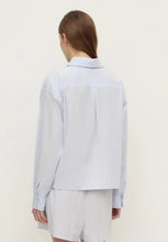 Load image into Gallery viewer, Frankie Cotton Long Sleeve Shirt - Powder Blue-ASSEMBLY LABEL-P&amp;K The General Store
