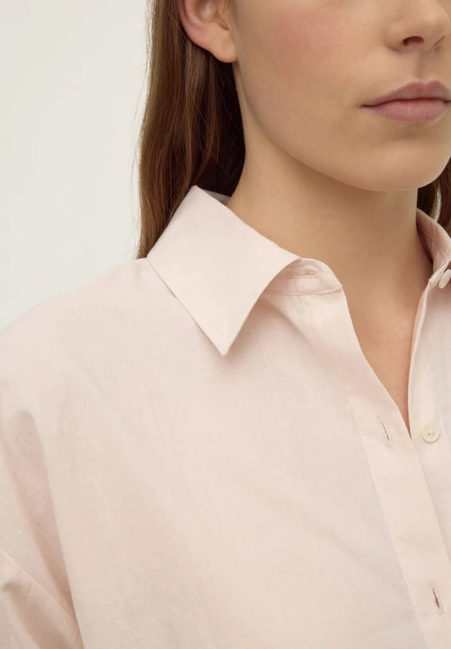 Frankie Cotton Long Sleeve Shirt - Soft Rose-ASSEMBLY LABEL-P&amp;K The General Store