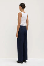 Load image into Gallery viewer, Keira Recycled Pleat Front Denim Pant - Deep Indigo-ASSEMBLY LABEL-P&amp;K The General Store
