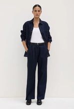 Load image into Gallery viewer, Keira Recycled Pleat Front Denim Pant - Deep Indigo-ASSEMBLY LABEL-P&amp;K The General Store

