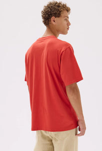 Knox Oversized Tee - Papaya-ASSEMBLY LABEL-P&amp;K The General Store