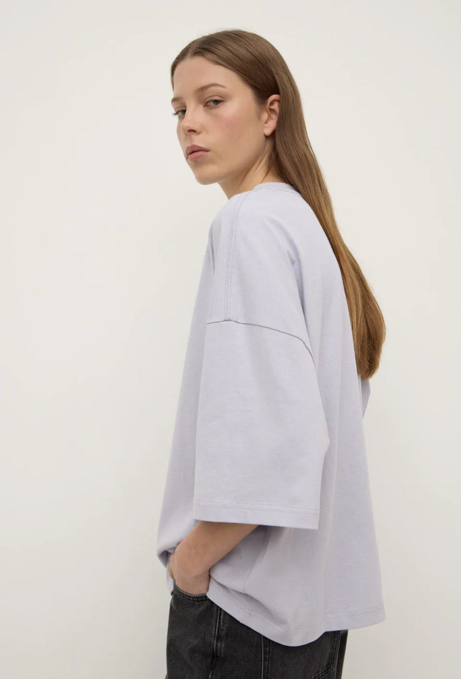 Max Oversized Cotton Tee - Lilac-ASSEMBLY LABEL-P&amp;K The General Store