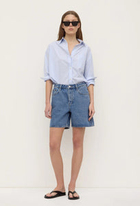 Mid Rise Vintage Denim Short - Dark Stone-ASSEMBLY LABEL-P&amp;K The General Store