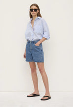 Load image into Gallery viewer, Mid Rise Vintage Denim Short - Dark Stone-ASSEMBLY LABEL-P&amp;K The General Store
