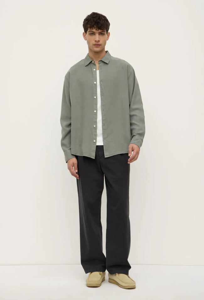 Miller Long Sleeve Shirt - Hallow-ASSEMBLY LABEL-P&amp;K The General Store