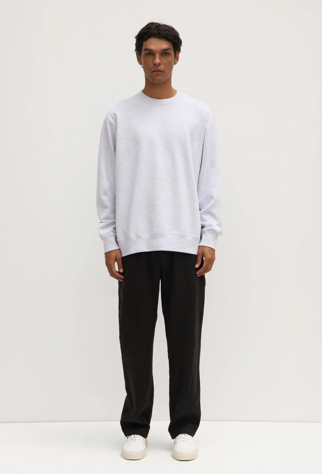 Weekender Crew - Heather Grey-ASSEMBLY LABEL-P&amp;K The General Store