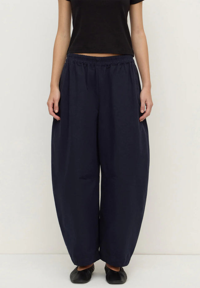 Lola Barrel Pant - Navy-ASSEMBLY LABEL-P&amp;K The General Store