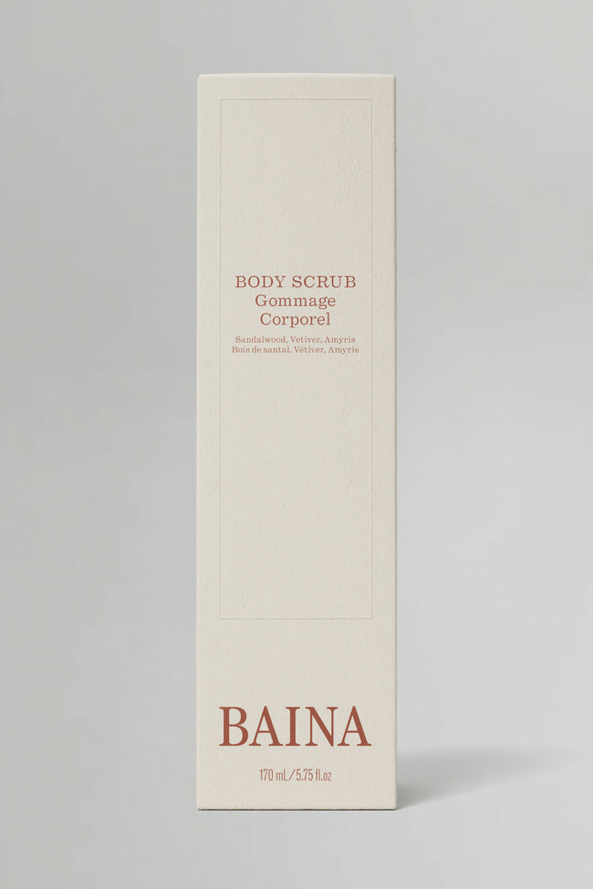 Baina Body Scrub - Ebon Veil-BAINA-P&amp;K The General Store