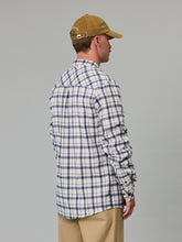 Load image into Gallery viewer, Boatyard Shirt - Blue Cream Check-Just Another Fisherman-P&amp;K The General Store
