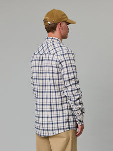 Boatyard Shirt - Blue Cream Check-Just Another Fisherman-P&amp;K The General Store