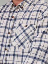 Load image into Gallery viewer, Boatyard Shirt - Blue Cream Check-Just Another Fisherman-P&amp;K The General Store
