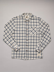 Boatyard Shirt - Blue Cream Check-Just Another Fisherman-P&amp;K The General Store