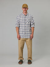 Load image into Gallery viewer, Boatyard Shirt - Blue Cream Check-Just Another Fisherman-P&amp;K The General Store
