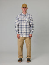 Load image into Gallery viewer, Boatyard Shirt - Blue Cream Check-Just Another Fisherman-P&amp;K The General Store
