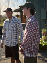 Load image into Gallery viewer, Boatyard Shirt - Russet Check-Just Another Fisherman-P&amp;K The General Store
