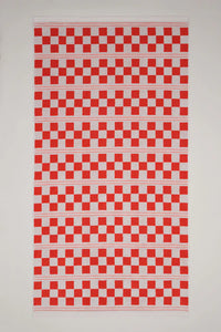 Busby Pool Towel - Cloud & Ranch Red-BAINA-P&amp;K The General Store