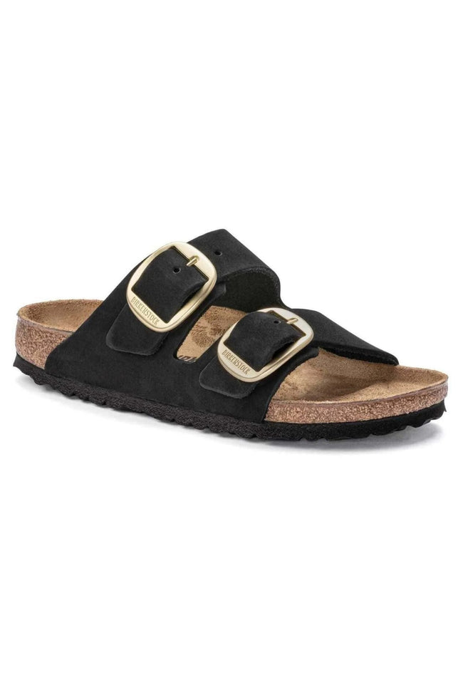 Arizona Big Buckle Nubuck - Black-BIRKENSTOCK-P&amp;K The General Store