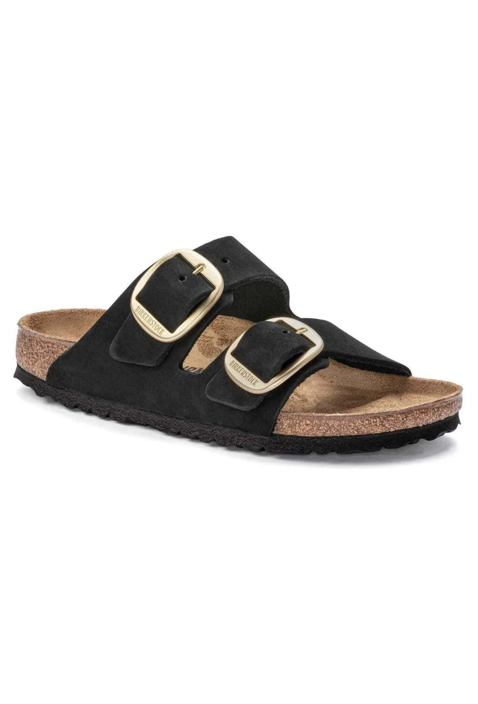 Arizona Big Buckle Nubuck - Black-BIRKENSTOCK-P&K The General Store