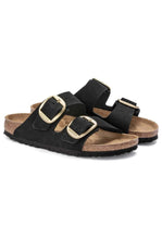 Load image into Gallery viewer, Arizona Big Buckle Nubuck - Black-BIRKENSTOCK-P&amp;K The General Store
