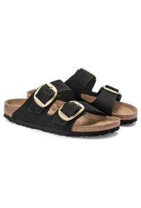 Arizona Big Buckle Nubuck - Black-BIRKENSTOCK-P&amp;K The General Store