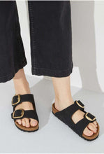 Load image into Gallery viewer, Arizona Big Buckle Nubuck - Black-BIRKENSTOCK-P&amp;K The General Store
