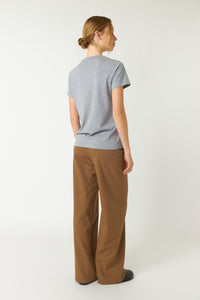 Blooms T Shirt - Grey Marle-SYLVESTER-P&amp;K The General Store