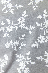 Blooms T Shirt - Grey Marle-SYLVESTER-P&amp;K The General Store
