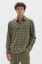 Load image into Gallery viewer, Brady Check L/S Shirt - Spruce/Cream-ASSEMBLY LABEL-P&amp;K The General Store
