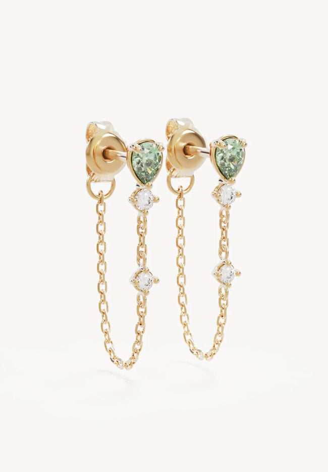 Aura Chain Earrings-BY CHARLOTTE-P&amp;K The General Store