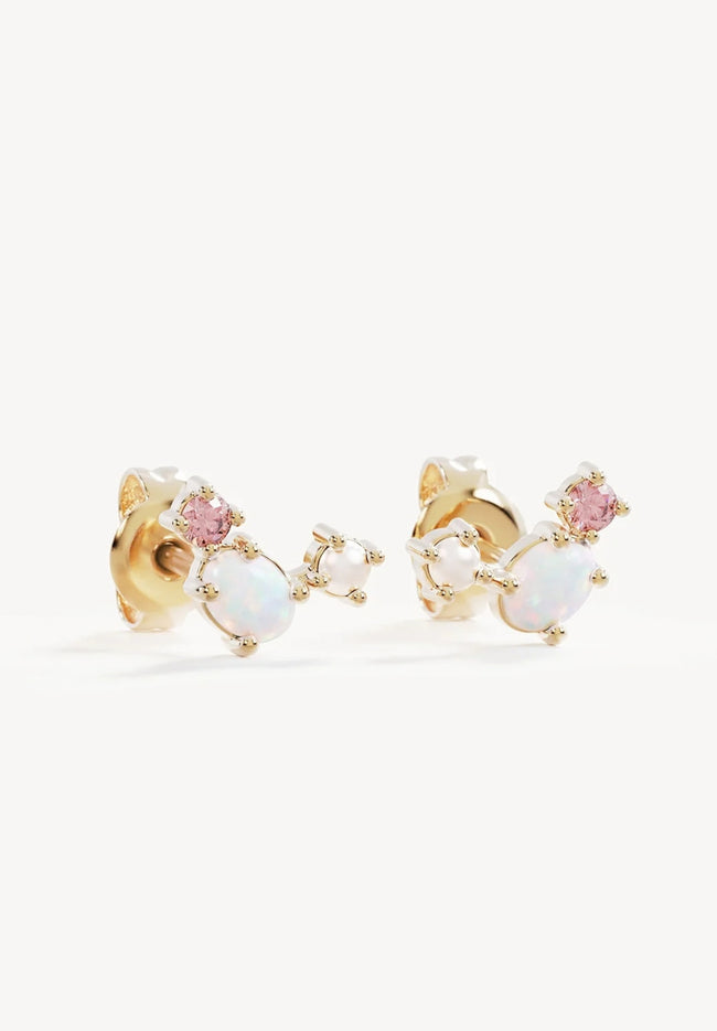 Cosmic Bloom Stud Earrings-BY CHARLOTTE-P&amp;K The General Store