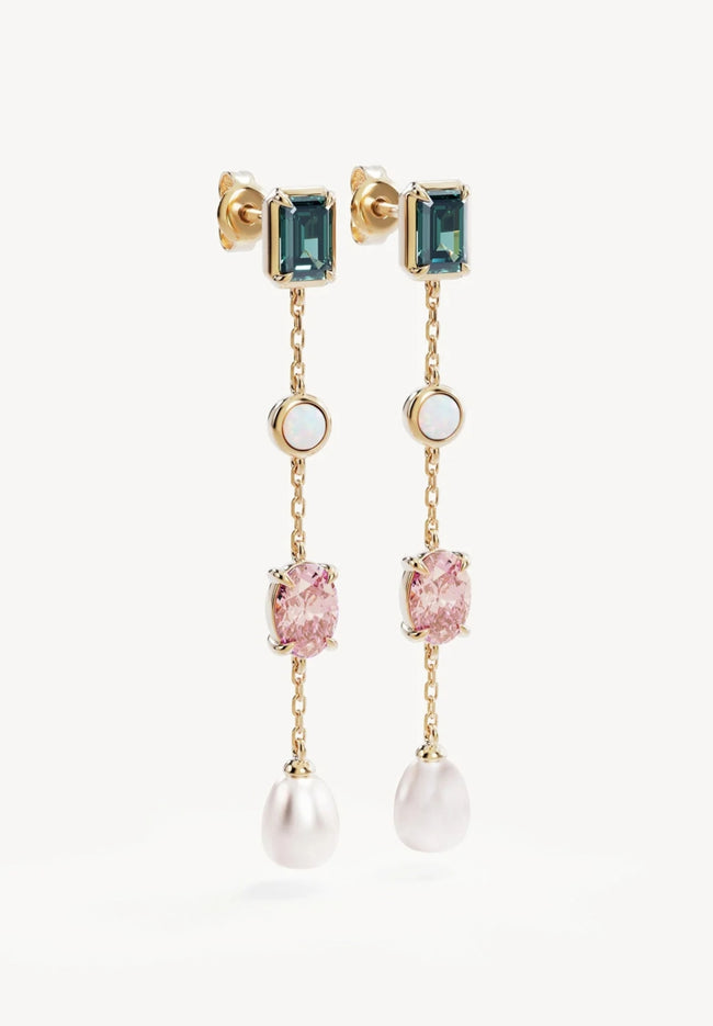 You Are Infinite Drop Chain Earrings-BY CHARLOTTE-P&amp;K The General Store