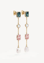 Load image into Gallery viewer, You Are Infinite Drop Chain Earrings-BY CHARLOTTE-P&amp;K The General Store
