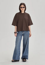 Load image into Gallery viewer, Womens Heavy Boxy Tee - Cocoa-COMMONERS-P&amp;K The General Store
