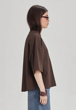 Load image into Gallery viewer, Womens Heavy Boxy Tee - Cocoa-COMMONERS-P&amp;K The General Store
