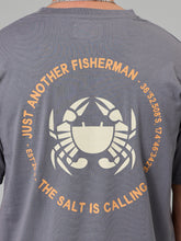 Load image into Gallery viewer, Paddle Crab Sea Tee - Charcoal-Just Another Fisherman-P&amp;K The General Store
