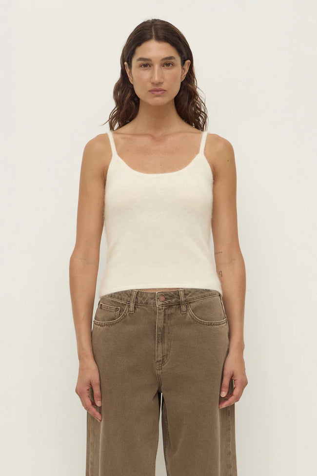 Carina Wool Tank - Cream