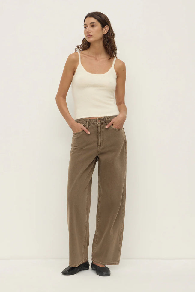 Carina Wool Tank - Cream