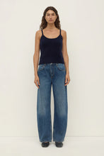 Load image into Gallery viewer, Carina Wool Tank - True Navy-ASSEMBLY LABEL-P&amp;K The General Store
