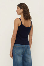 Load image into Gallery viewer, Carina Wool Tank - True Navy-ASSEMBLY LABEL-P&amp;K The General Store

