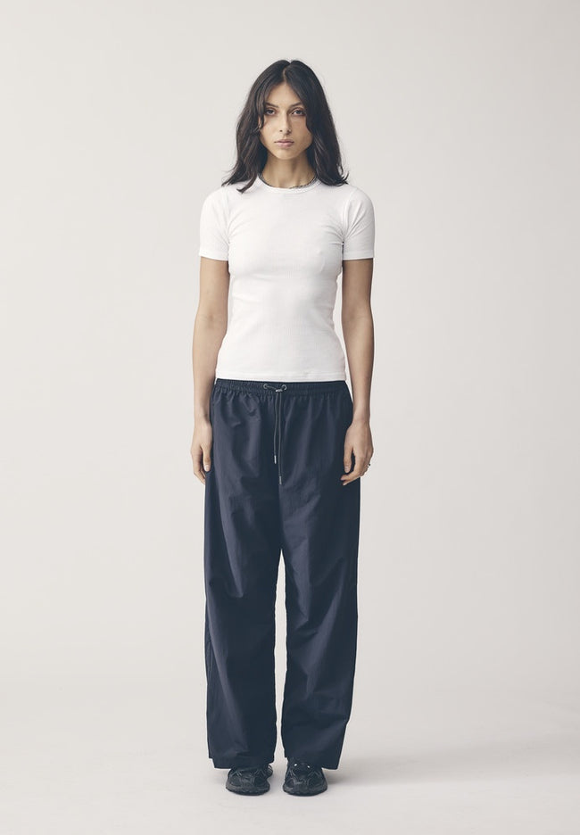 Base Rib SS Tee - White-COMMONERS-P&amp;K The General Store