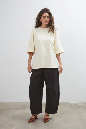 Chroma 3/4 Sleeve T-Shirt - Butter-Commonplace-P&amp;K The General Store