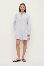 Load image into Gallery viewer, Cora Striped Shirt Dress - White/Navy-ASSEMBLY LABEL-P&amp;K The General Store
