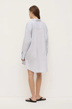 Load image into Gallery viewer, Cora Striped Shirt Dress - White/Navy-ASSEMBLY LABEL-P&amp;K The General Store
