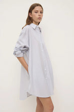 Load image into Gallery viewer, Cora Striped Shirt Dress - White/Navy-ASSEMBLY LABEL-P&amp;K The General Store
