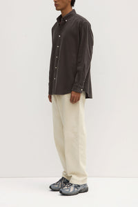 Cord Shirt - Washed Graphite-ASSEMBLY LABEL-P&amp;K The General Store